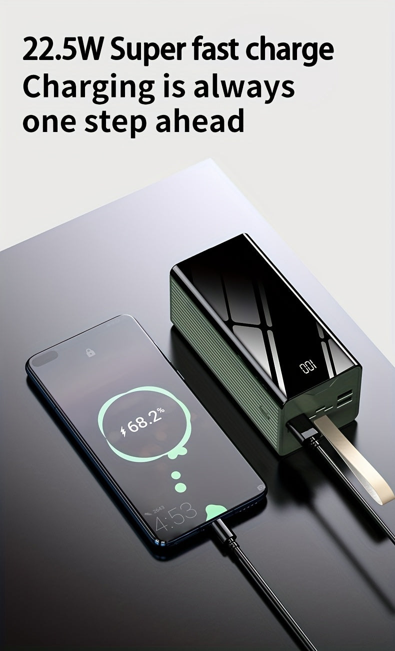 Powerbank, Hellrot für Reisen – Detailansicht 11