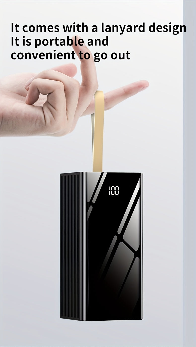 Powerbank, Hellrot für Reisen – Detailansicht 16