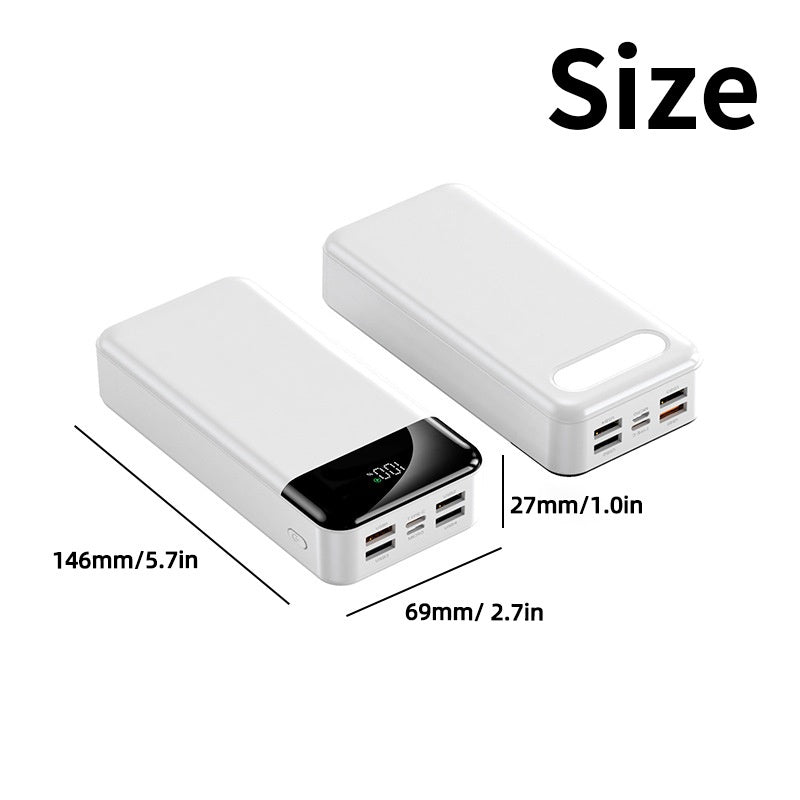 Powerbank, kompatibel mit iPhone 16Pro/15/Samsung/Android-Geräte für Zuhause – Detailansicht 9