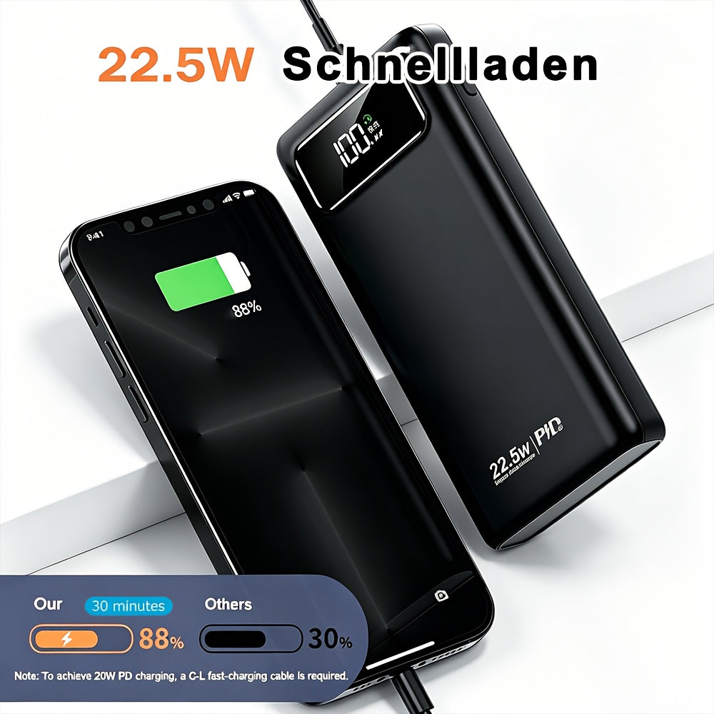 Powerbank, kompatibel mit Mobiltelefonen für Alltag und Zuhause – Detailansicht 2
