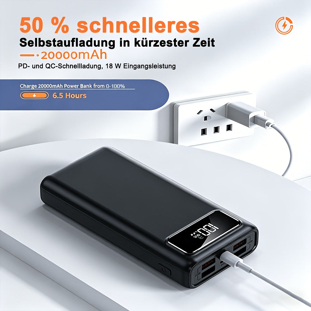 Powerbank, kompatibel mit Mobiltelefonen für Alltag und Zuhause – Detailansicht 3