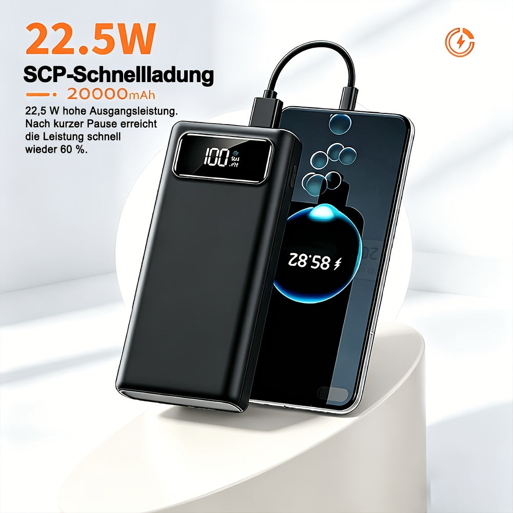 Powerbank, kompatibel mit Mobiltelefonen für Alltag und Zuhause – Detailansicht 5