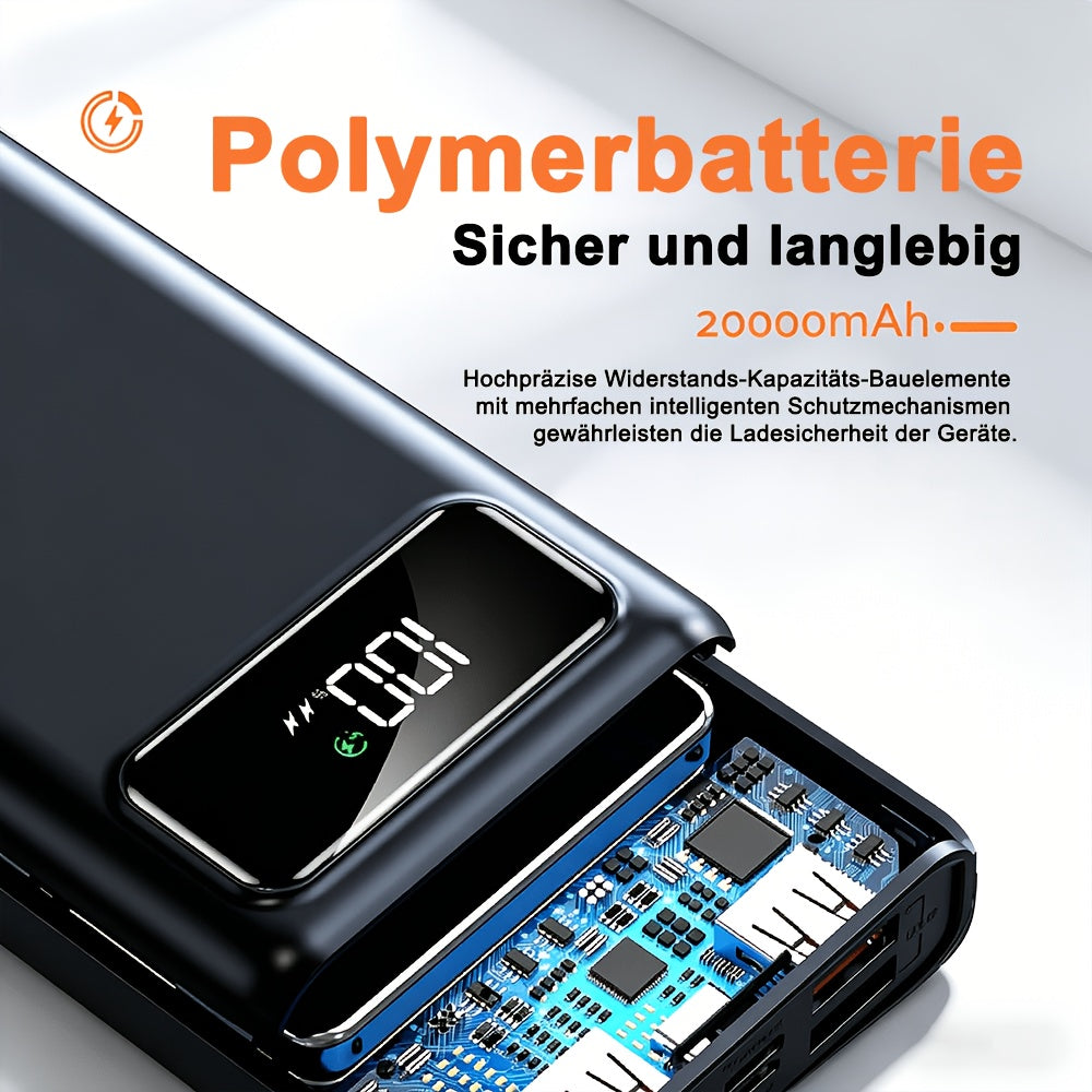 Powerbank, kompatibel mit Mobiltelefonen für Alltag und Zuhause – Detailansicht 8