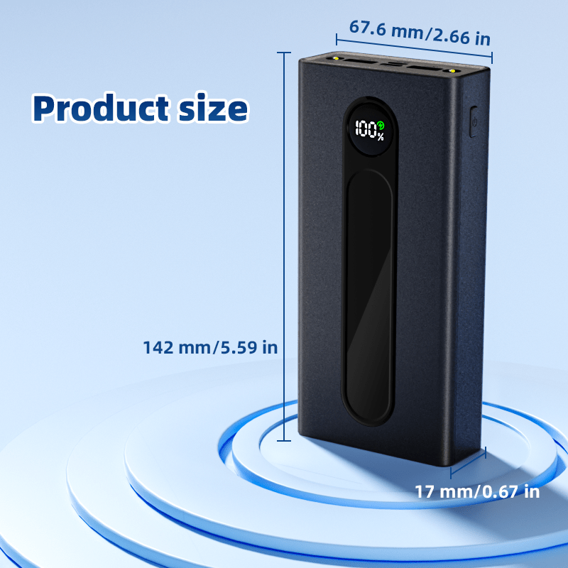 Powerbank, LED-Beleuchtung für alle Handymarken und Outdoor – Detailansicht 3