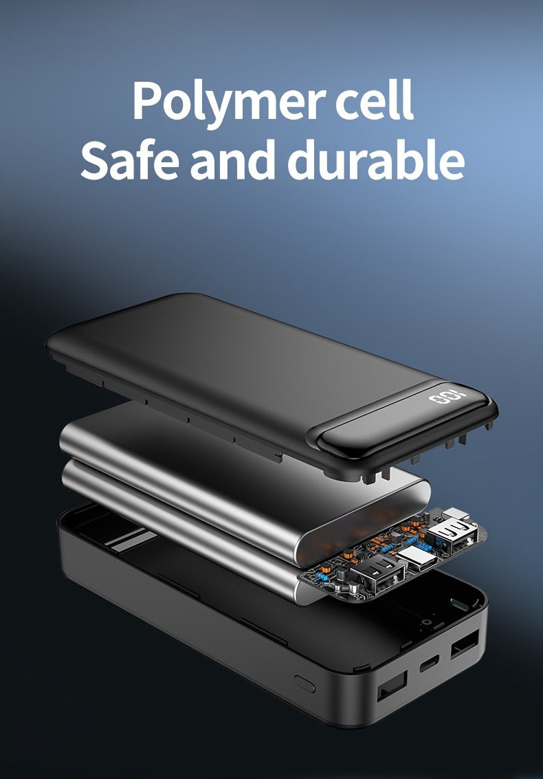 Powerbank, LED-Beleuchtung für Handys und elektronische Geräte – Detailansicht 24