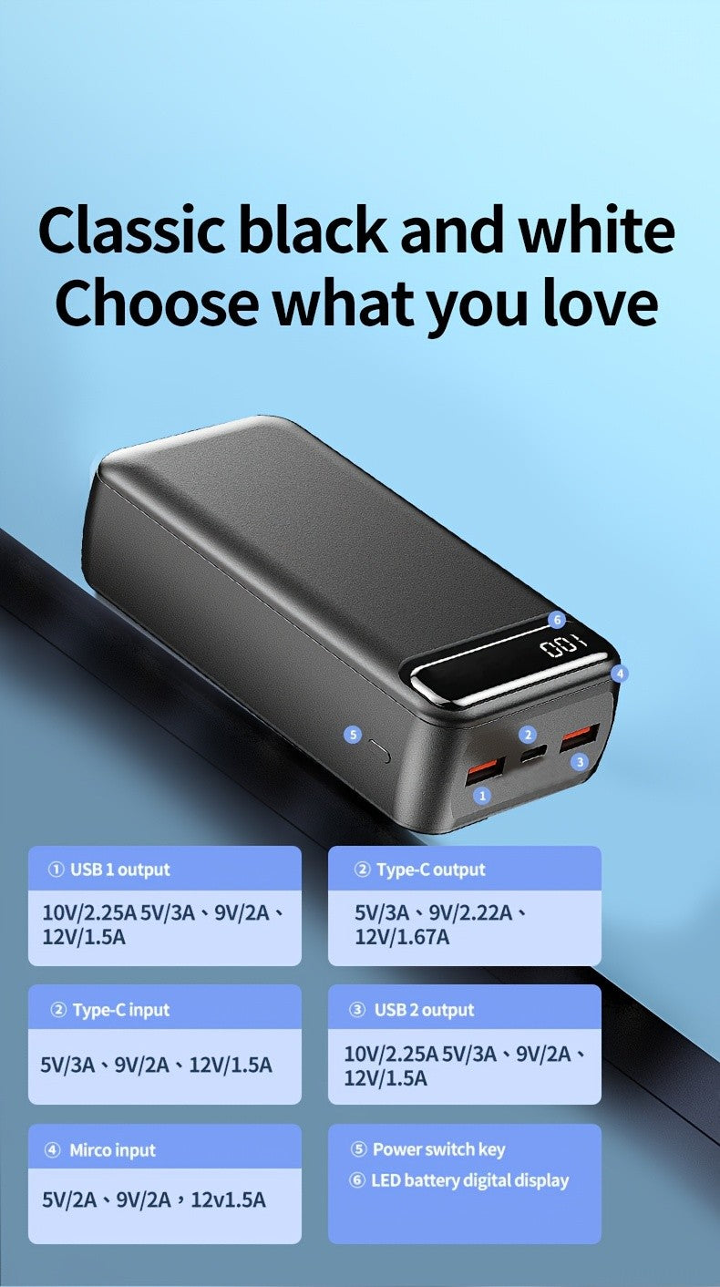 Powerbank, LED-Beleuchtung für Handys und elektronische Geräte – Detailansicht 25