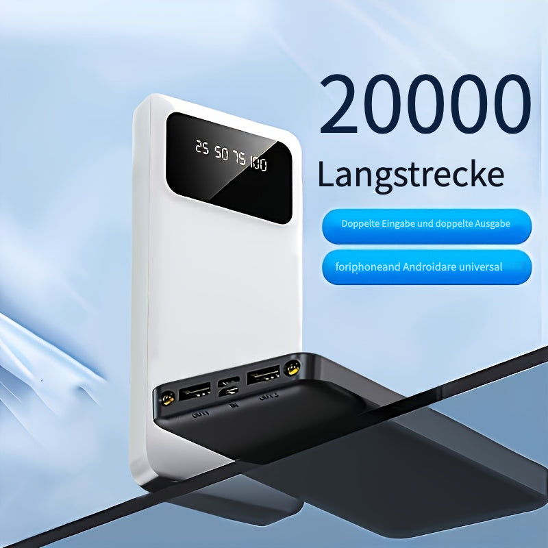 Powerbank, LED-Beleuchtung für iOS und Android Geräte – Hauptansicht