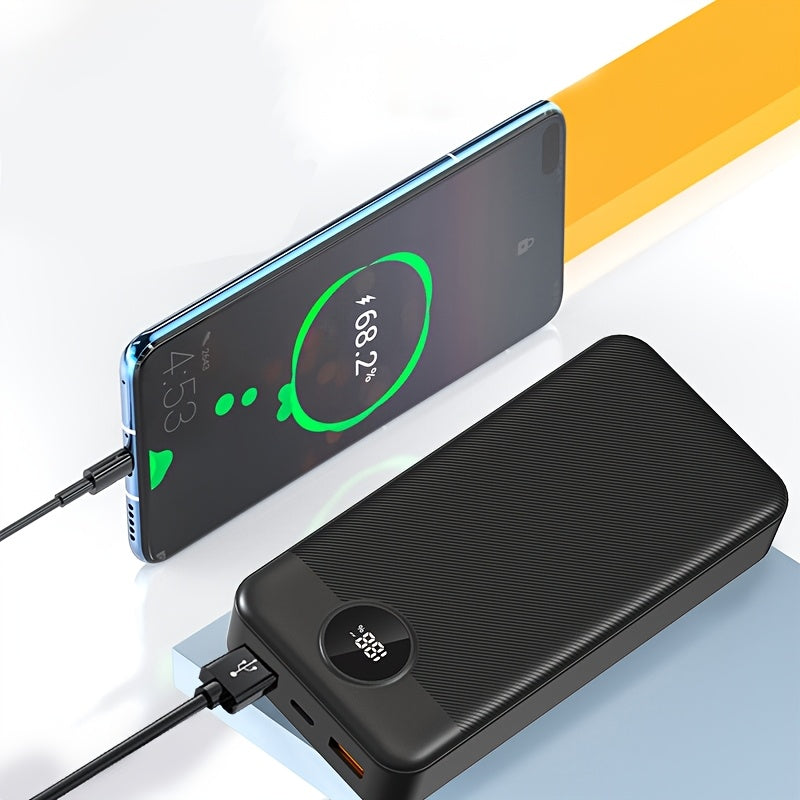 Powerbank, LED-Beleuchtung für iPhone 16 Pro und Samsung – Detailansicht 8