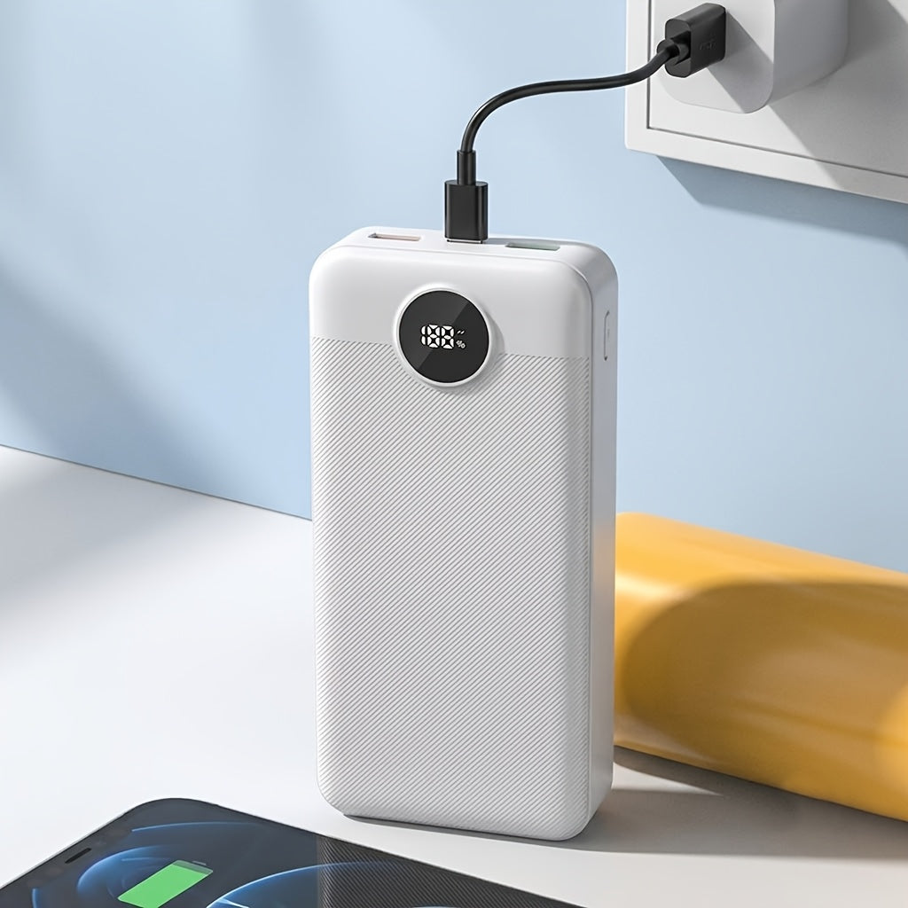 Powerbank, LED-Beleuchtung für iPhone 16 Pro und Samsung – Detailansicht 10