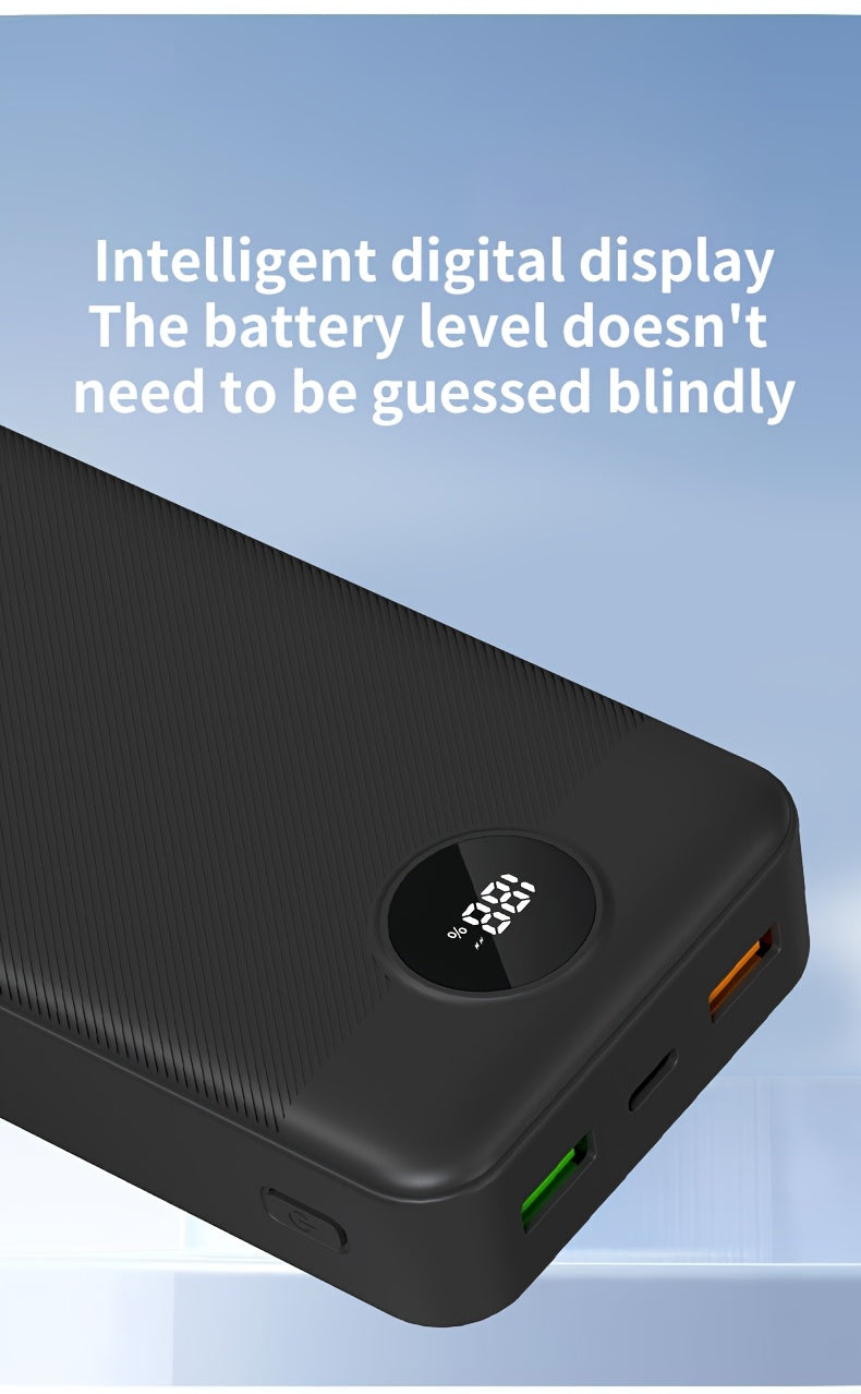 Powerbank, LED-Beleuchtung für iPhone 16 Pro und Samsung – Detailansicht 15