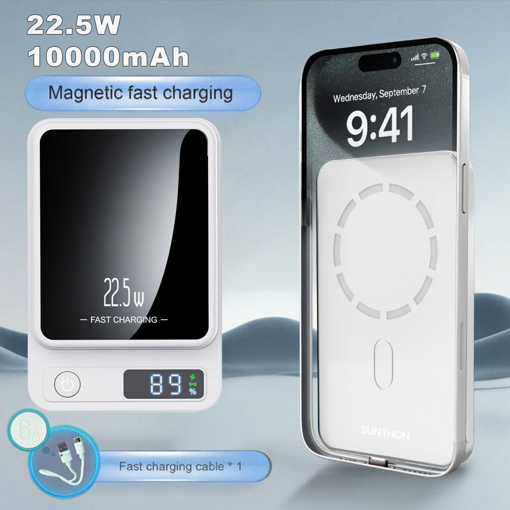Powerbank, LED-Beleuchtung für iPhone 17 und 12 Android Universal – Detailansicht 14
