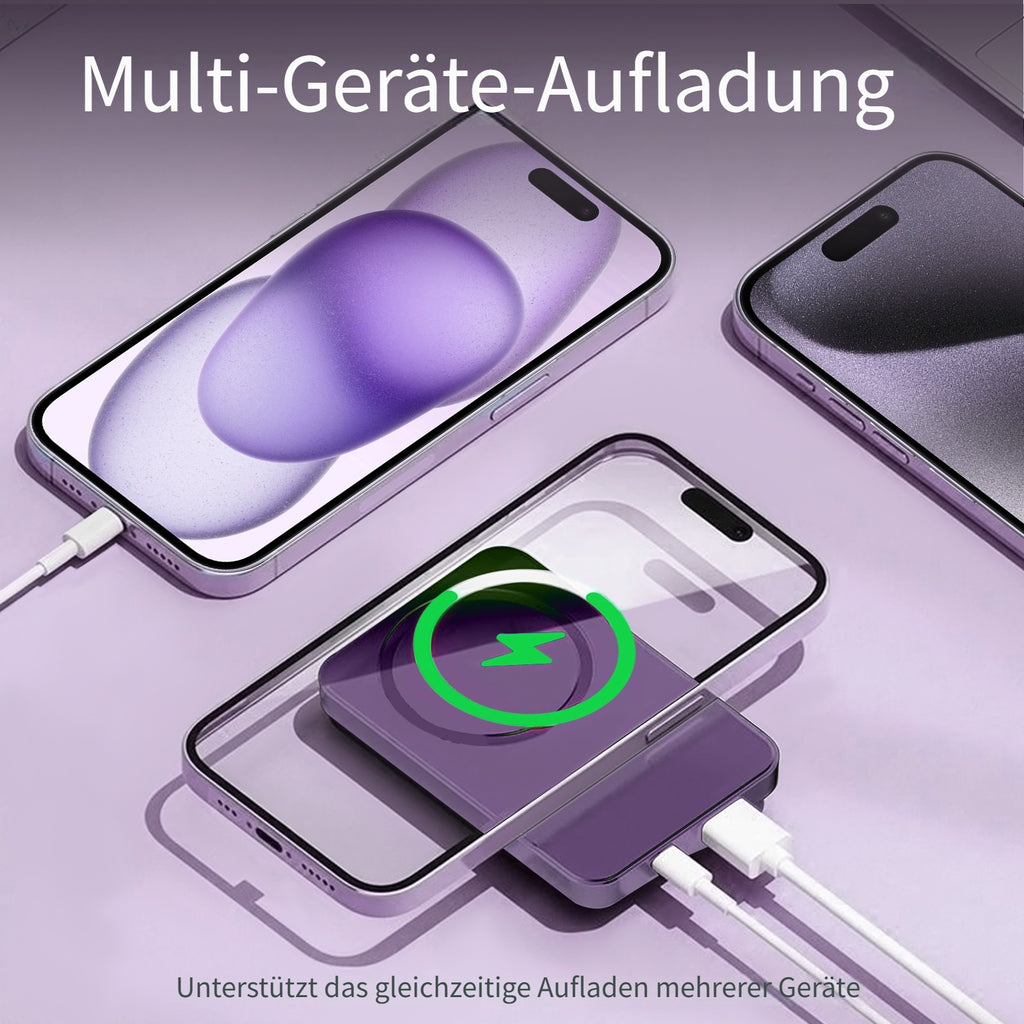 Powerbank, LED-Beleuchtung für iPhone 17 und 12 Android Universal – Detailansicht 15