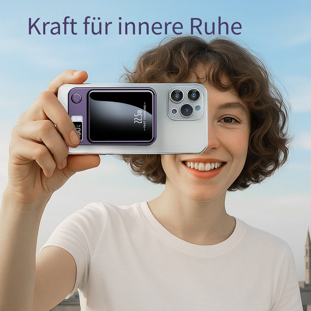 Powerbank, LED-Beleuchtung für iPhone 17 und 12 Android Universal – Detailansicht 16