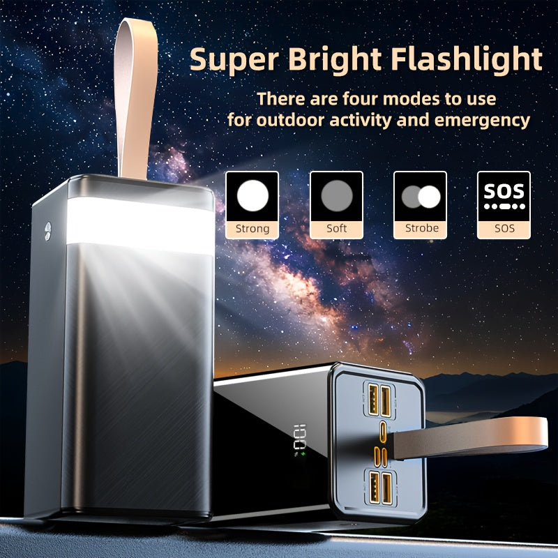 Powerbank, LED-Beleuchtung für mehrere Geräte und Android – Detailansicht 4