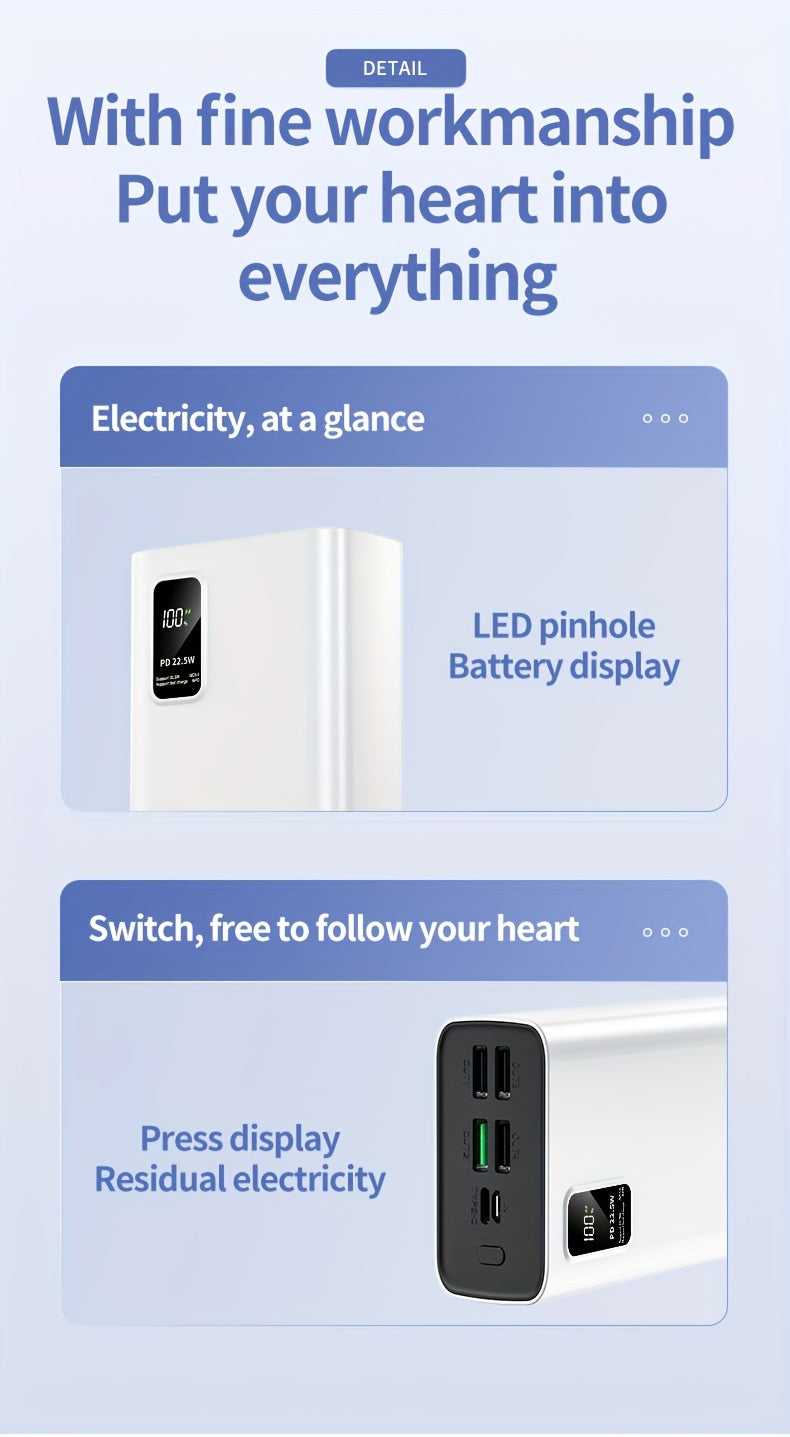 Powerbank, LED-Beleuchtung für Outdoor-Aktivitäten und Alltag – Detailansicht 8