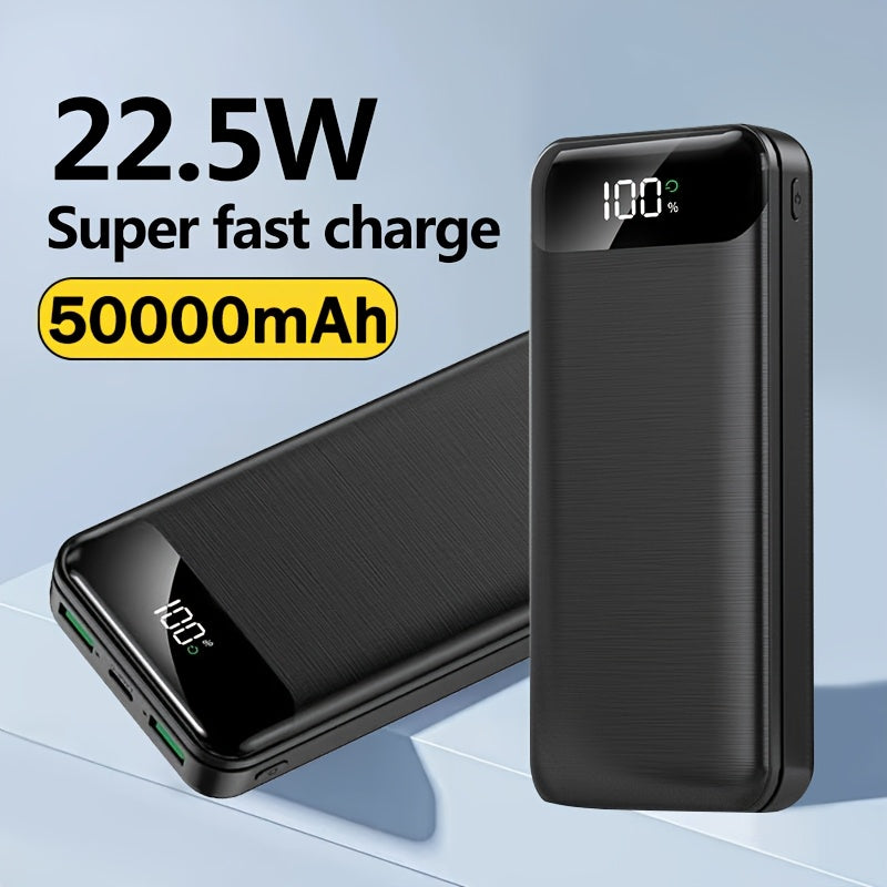 Powerbank, LED-Beleuchtung für Stromverbrauch und Schnellladung von Mobiltelefonen – Detailansicht 9