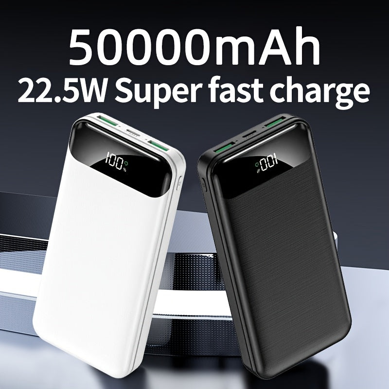 Powerbank, LED-Beleuchtung für Stromverbrauch und Schnellladung von Mobiltelefonen – Detailansicht 13
