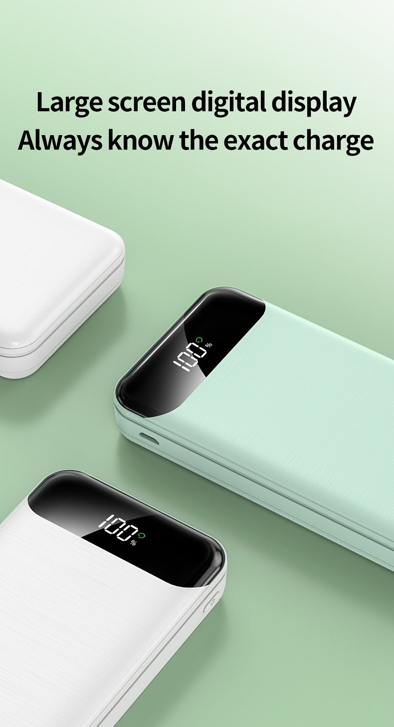 Powerbank, LED-Beleuchtung für Stromverbrauch und Schnellladung von Mobiltelefonen – Detailansicht 19