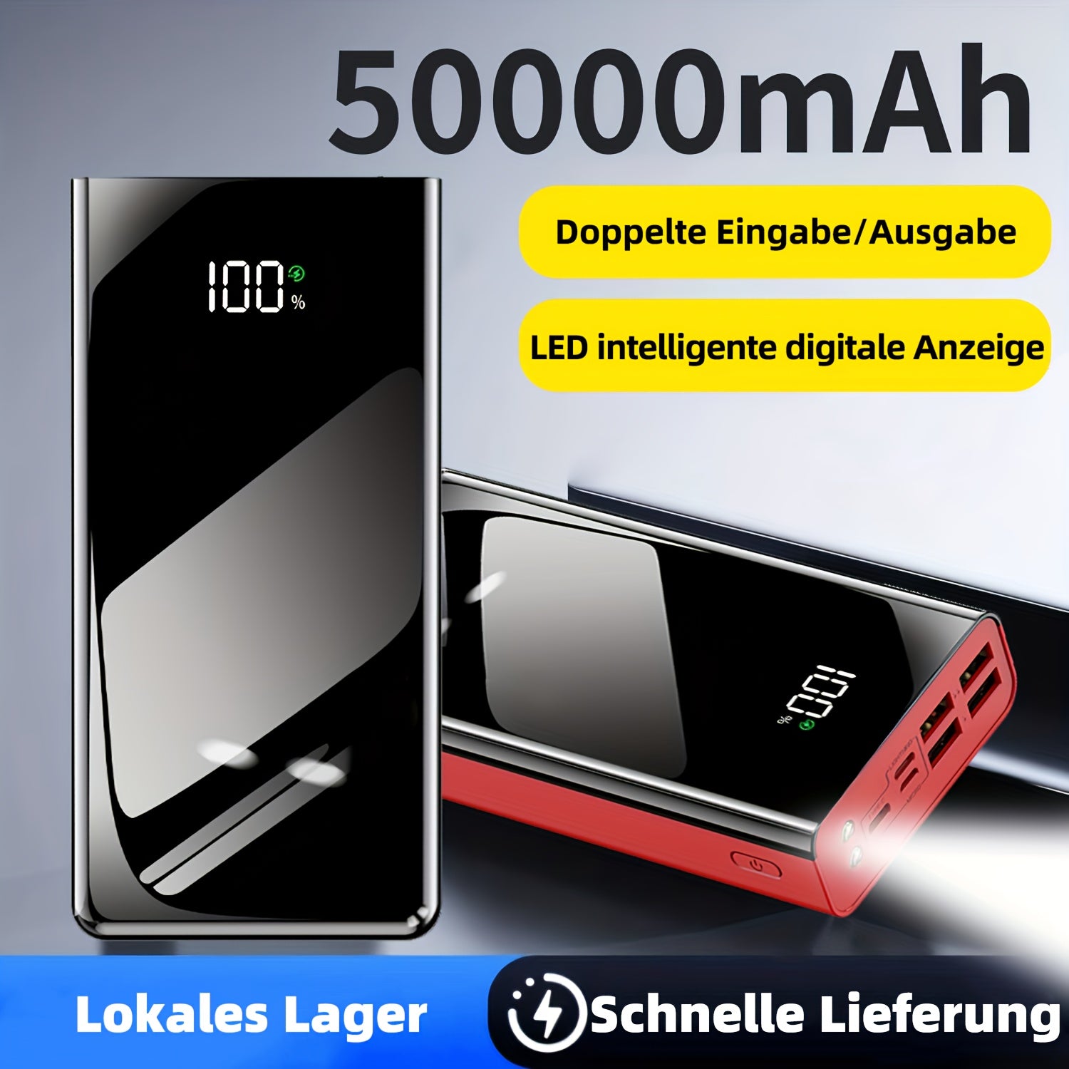 Powerbank, LED-Beleuchtung für Zuhause und Alltag – Detailansicht 8