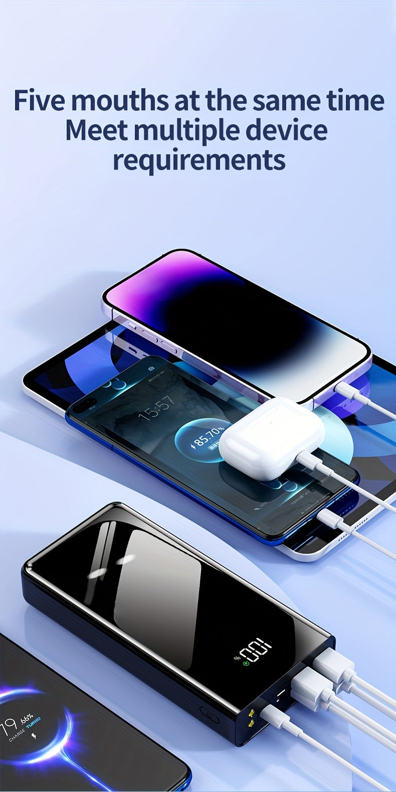 Powerbank, LED-Beleuchtung für Zuhause und Alltag – Detailansicht 19