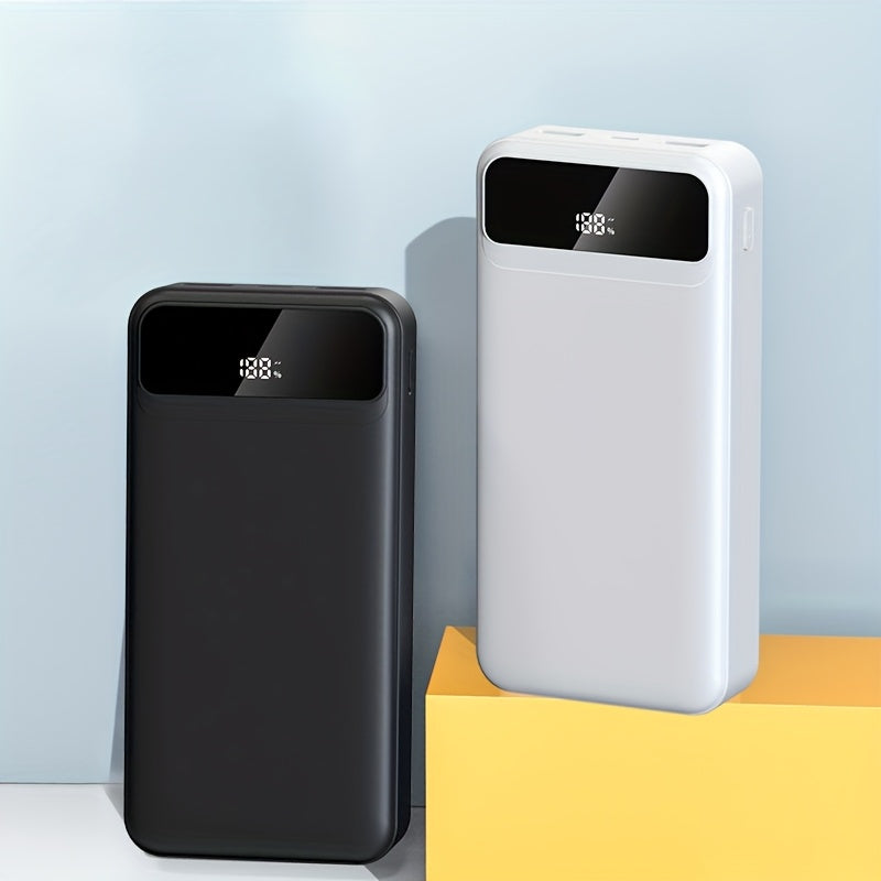 Powerbank, LED-Stromanzeige/Duale Schnellladeanschlüsse für Camping und Alltag – Hauptansicht
