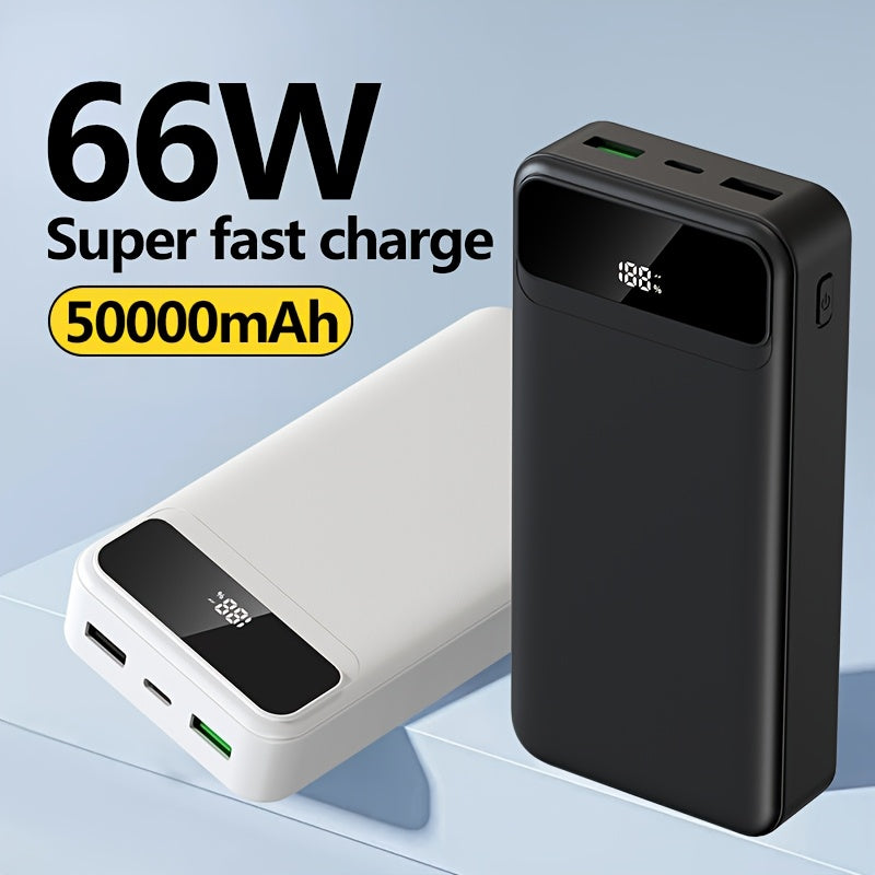 Powerbank, LED-Stromanzeige/Duale Schnellladeanschlüsse für Camping und Alltag – Detailansicht 6