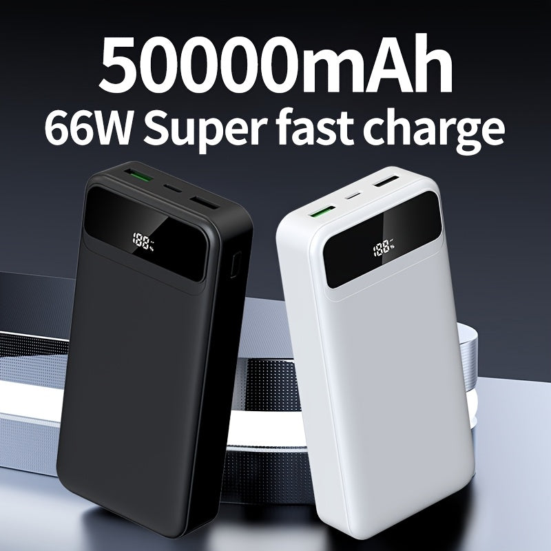 Powerbank, LED-Stromanzeige/Duale Schnellladeanschlüsse für Camping und Alltag – Detailansicht 7