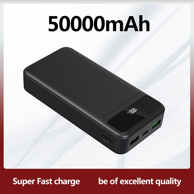 Powerbank, LED-Stromanzeige/Duale Schnellladeanschlüsse für Camping und Alltag – Detailansicht 11