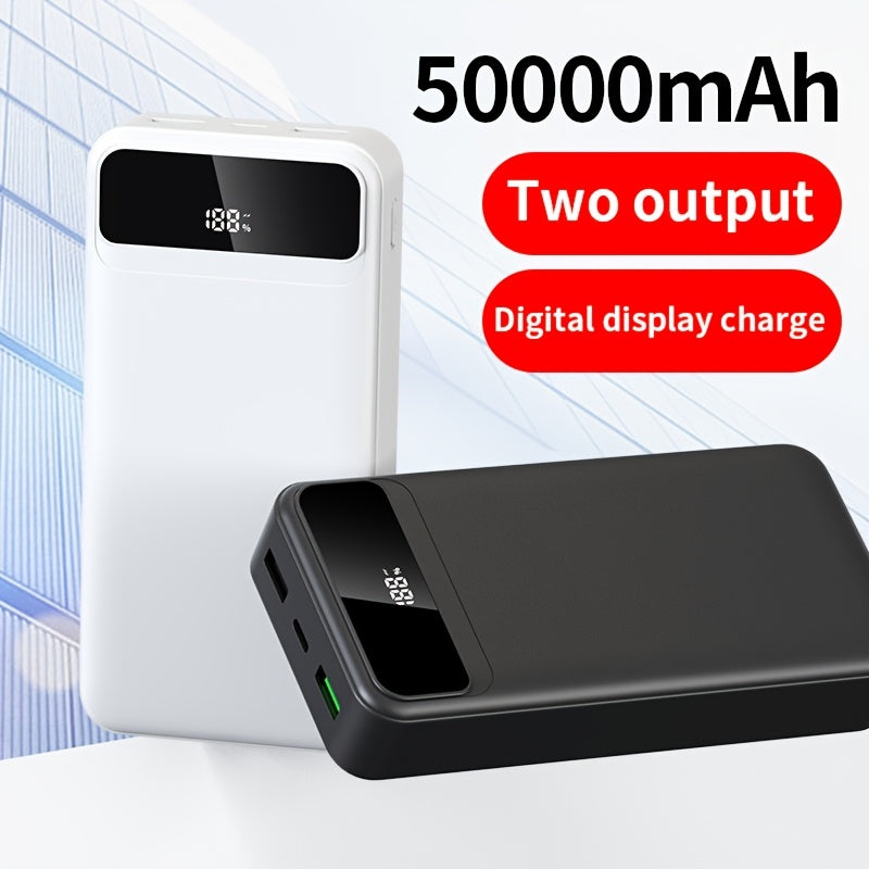 Powerbank, LED-Stromanzeige/Duale Schnellladeanschlüsse für Camping und Alltag – Detailansicht 12