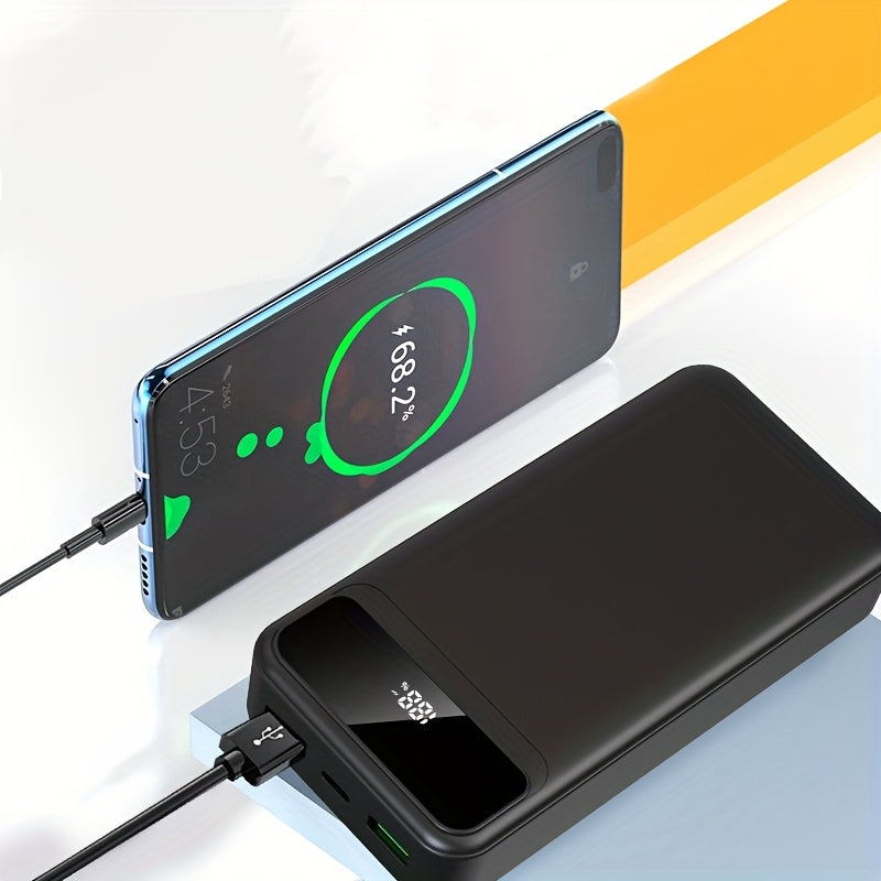 Powerbank, LED-Stromanzeige/Duale Schnellladeanschlüsse für Camping und Alltag – Detailansicht 13
