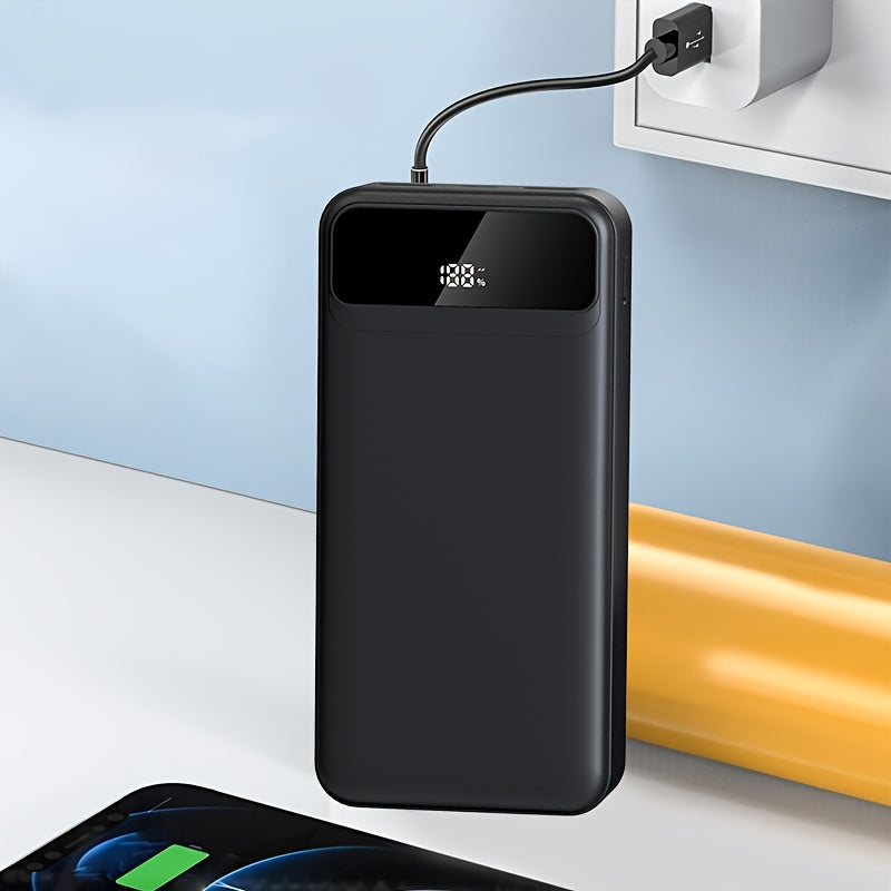 Powerbank, LED-Stromanzeige/Duale Schnellladeanschlüsse für Camping und Alltag – Detailansicht 15