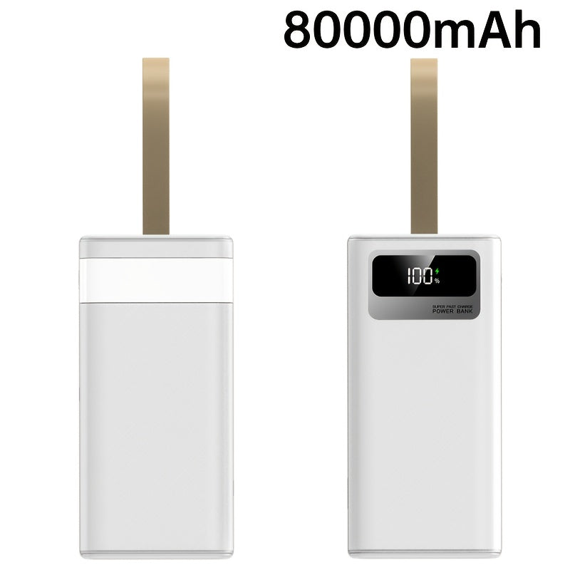 Powerbank, Leder für Camping und Reisen – Detailansicht 4