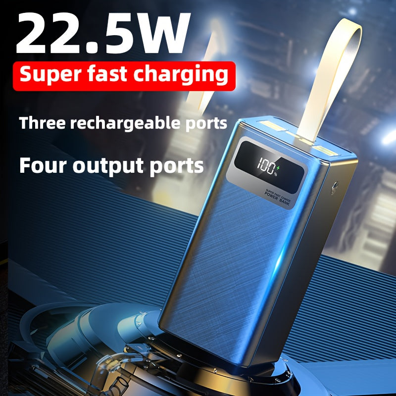 Powerbank, Leder für Camping und Reisen – Detailansicht 5
