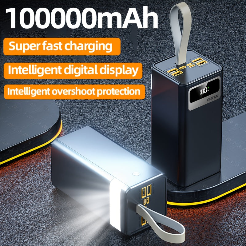 Powerbank, Leder für Camping und Reisen – Detailansicht 7