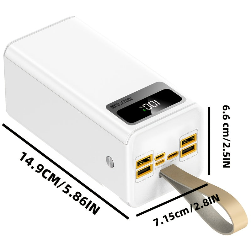 Powerbank, Leder für Camping und Reisen – Detailansicht 11