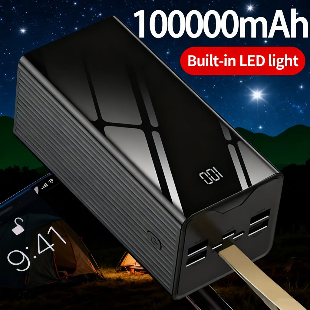 Powerbank, mit Campinglicht/LED-Power-Display für Camping und iPhone – Detailansicht 4