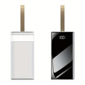 Powerbank, Onyx Schwarz für Zuhause – Detailansicht 8