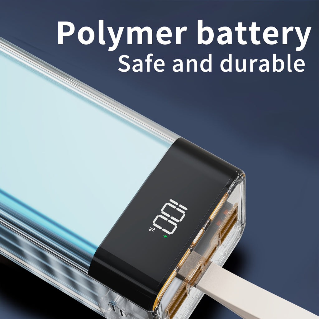 Powerbank, Onyx Schwarz für Zuhause – Detailansicht 13