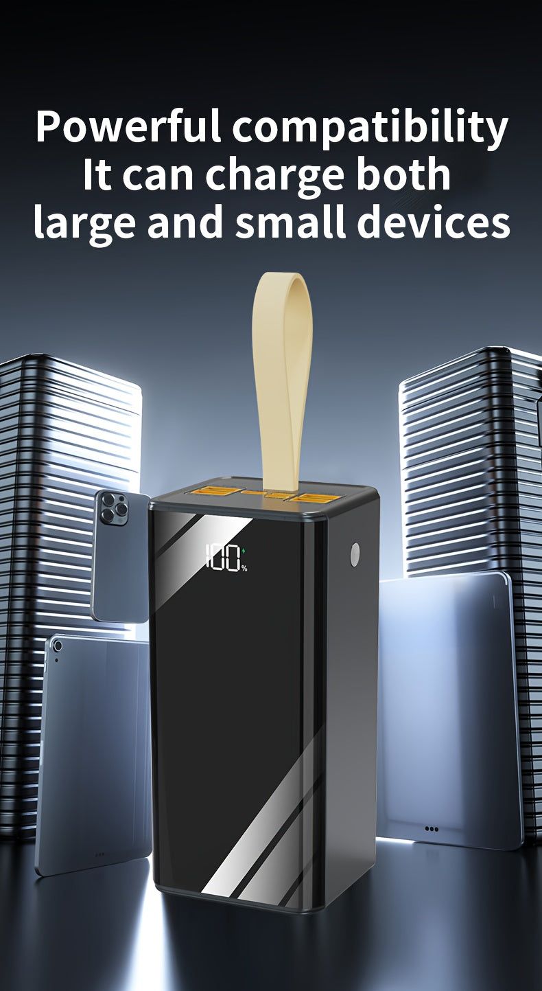 Powerbank, Onyx Schwarz für Zuhause – Detailansicht 21
