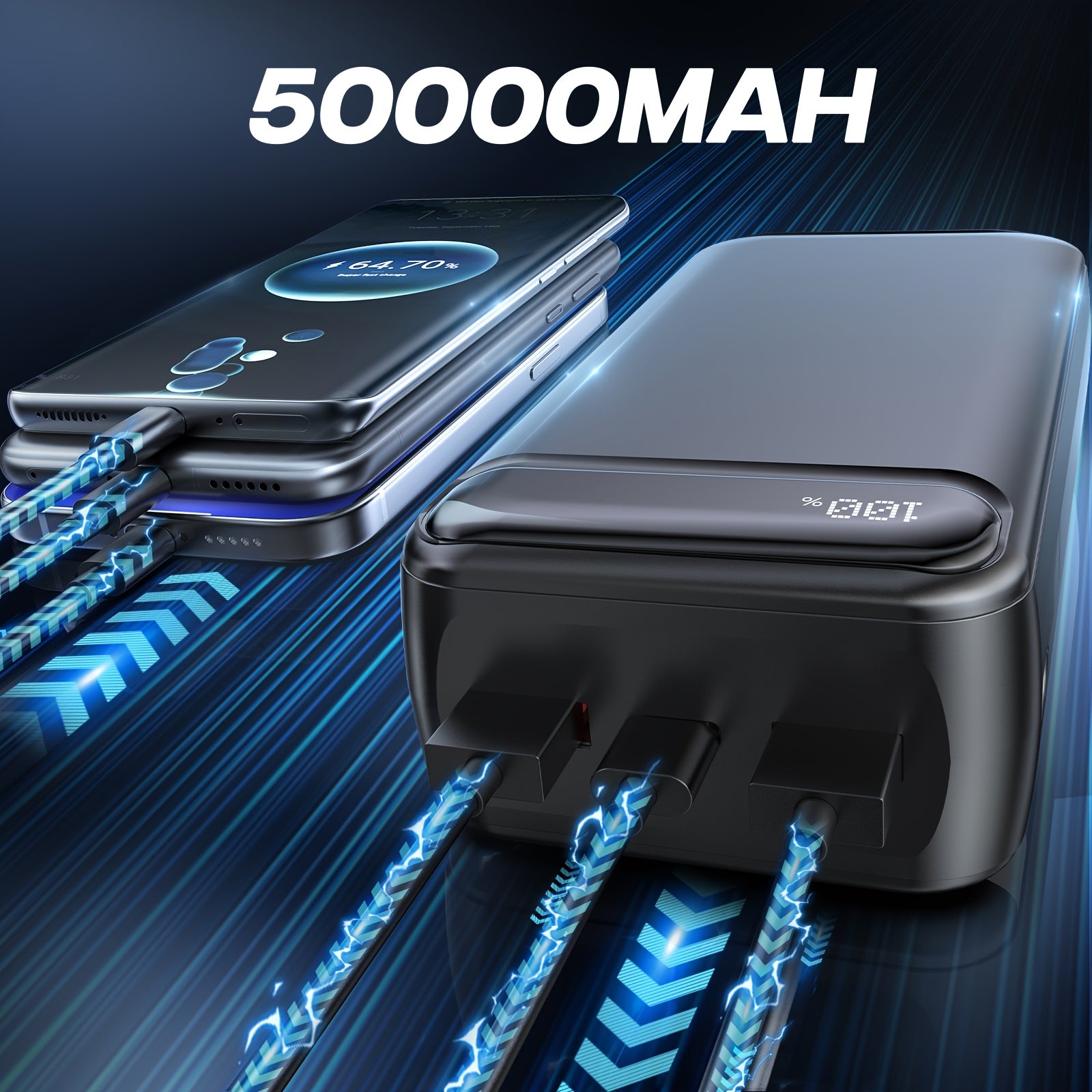 Powerbank, PD3.0 Schnelllade-Funktion für Alltag – Detailansicht 3