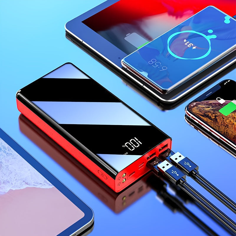 Powerbank, Schwarz 50000mAh für Camping – Detailansicht 8