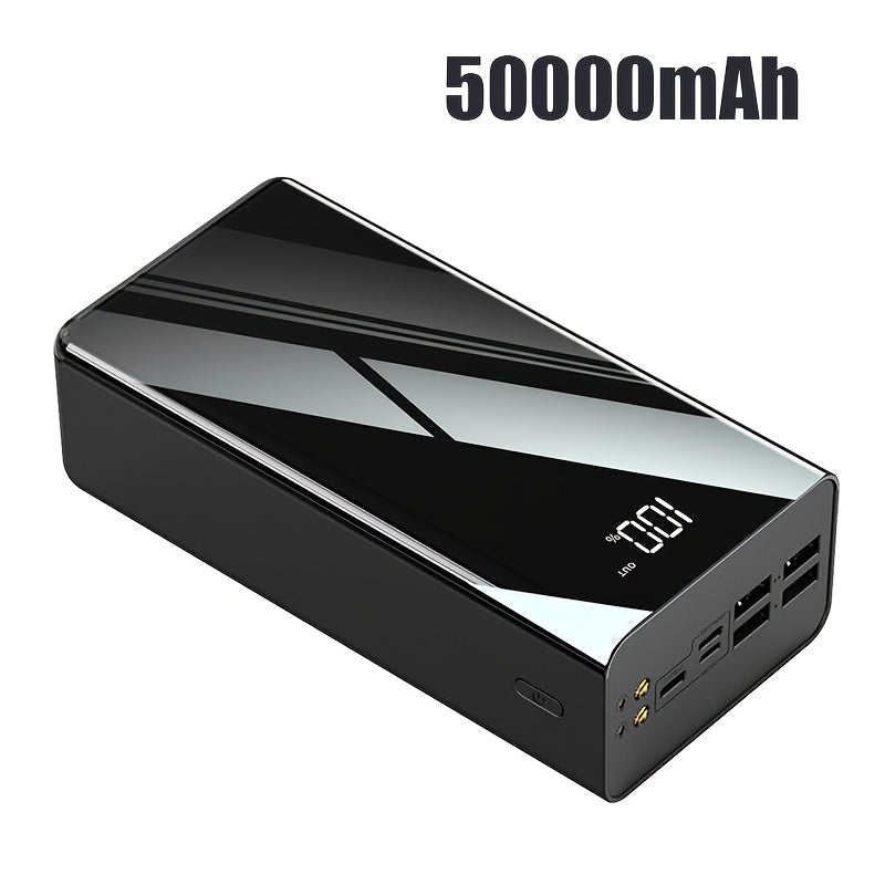 Powerbank, Schwarz für Reisen und Alltag – Detailansicht 5