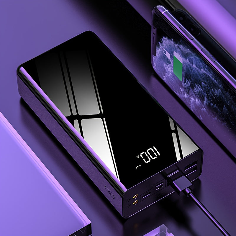 Powerbank, Schwarz für Reisen und Alltag – Detailansicht 9