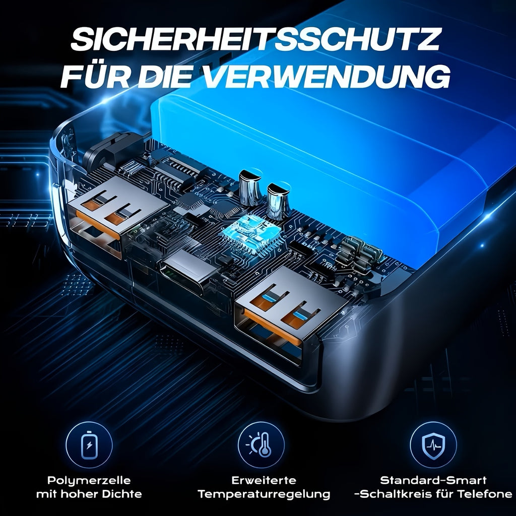 Powerbank, Tablet & andere Geräte gleichzeitig über 3 für Reisen – Detailansicht 9