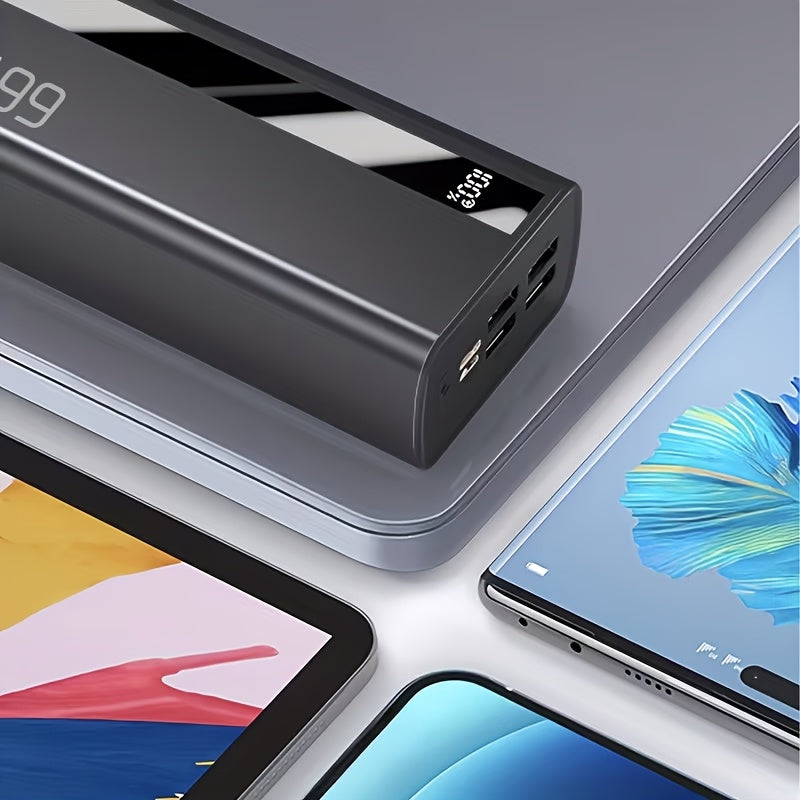 Powerbank, Weiß 60000mAh für Alltag – Detailansicht 3