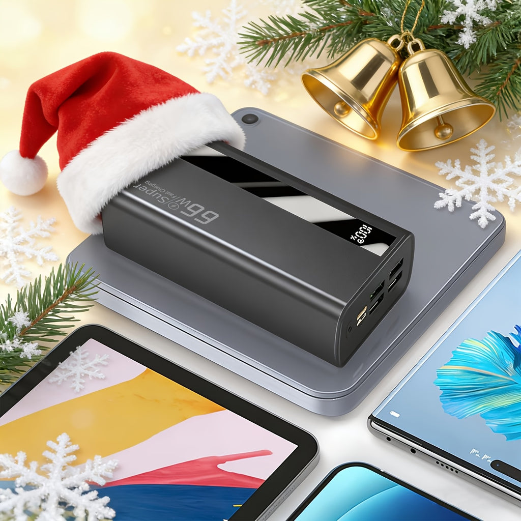 Powerbank, Weiß 60000mAh für Alltag – Detailansicht 11