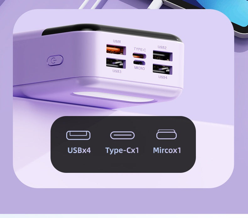 Powerbank, Weiß für Zuhause und Alltag – Detailansicht 15