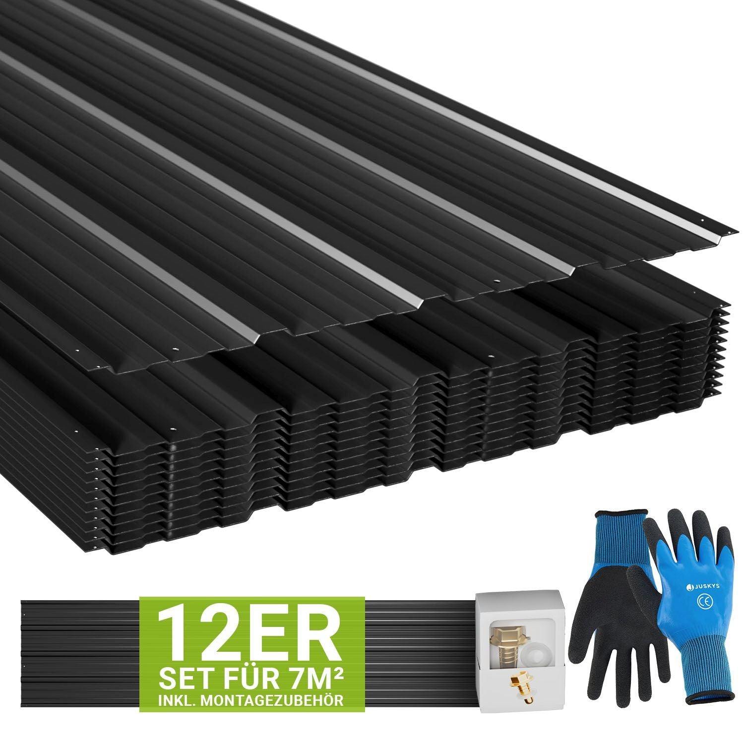 Profilblech Anthrazit Grau Grün, 23 mm Materialstärke für Alltag und Zuhause – Detailansicht 11