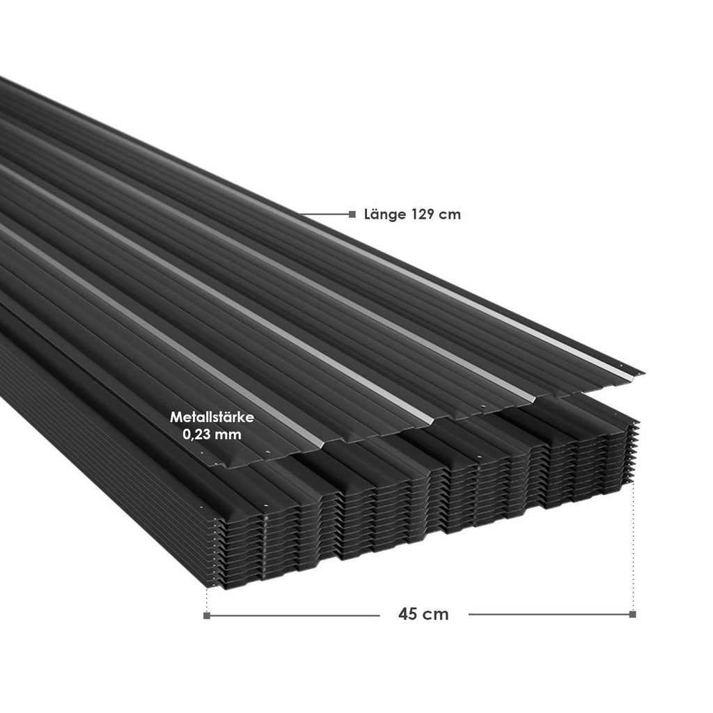 Profilblech Anthrazit Grau Grün, 23 mm Materialstärke für Alltag und Zuhause – Detailansicht 14