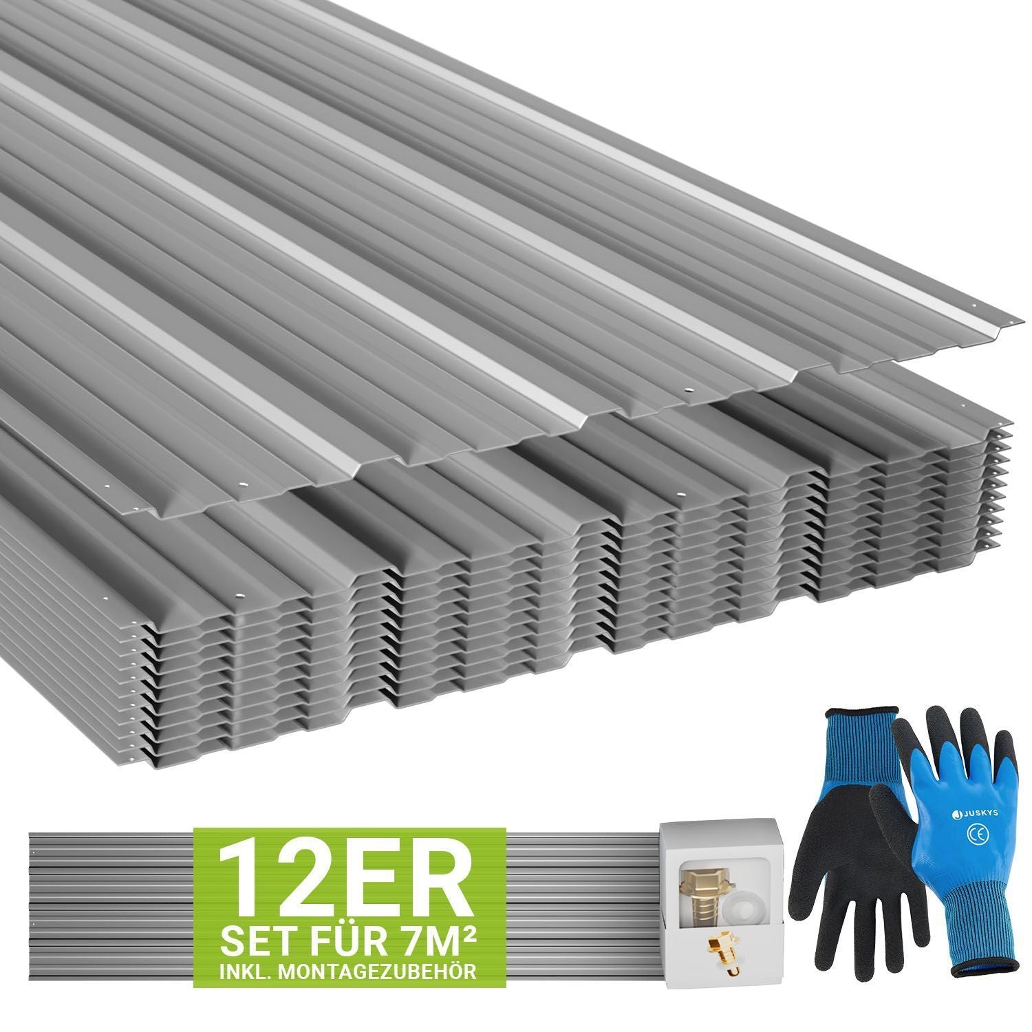 Profilblech Anthrazit Grau Grün, 23 mm Materialstärke für Alltag und Zuhause – Detailansicht 19